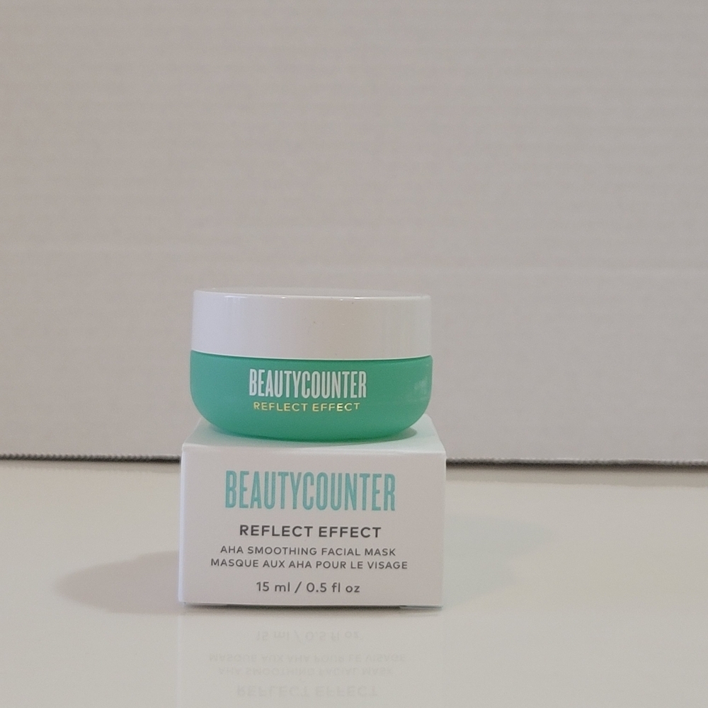 NWOT Beautycounter Reflect Effect AHA smoothing Facial Mask 0.5 fl oz - Picture 1 of 5